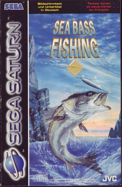 Sea Bass Fishing box art for Sega Saturn